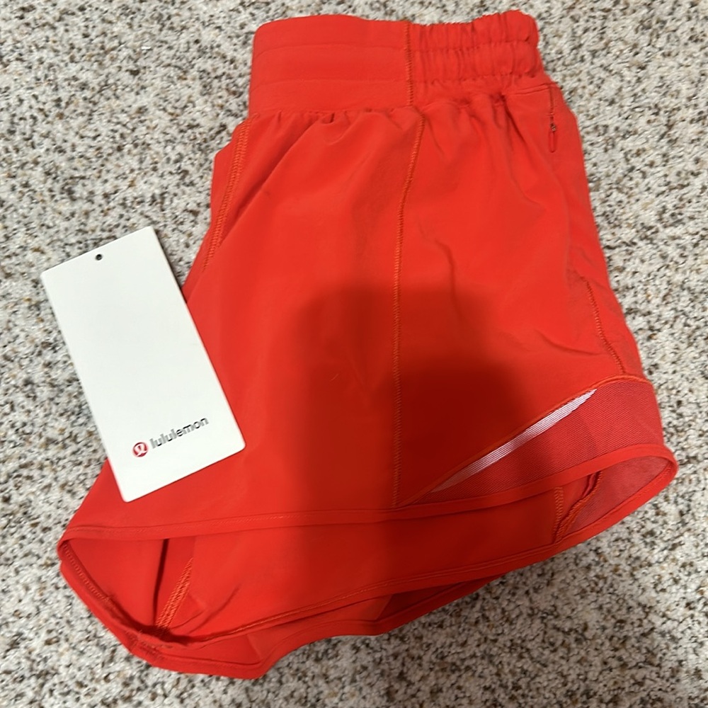 Red Lululemon hotty hots